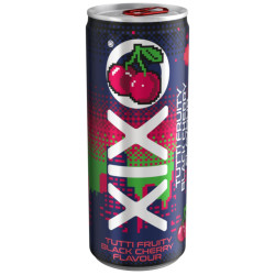 Hell XIXO energetický nápoj 250ml Tutti Fruity Black Cherry (24)