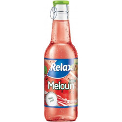 RELAX víčko 0,25l sklo Meloun ovocný nápoj (24)