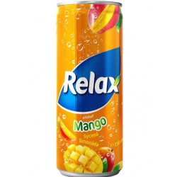 RELAX plech 0,33l Mango (12)