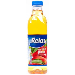 RELAX džus 1l PET 100% Jablko (6)