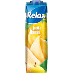 RELAX džus 1l Jablko Banán (12)