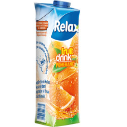 RELAX džus 1l Fruit Drink Pomeranč (12)