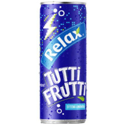 RELAX plech 0,33l Tutti Frutti (12)