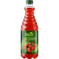 Hello nápojový koncentrát 0,7l PET Lesní jahoda (10)