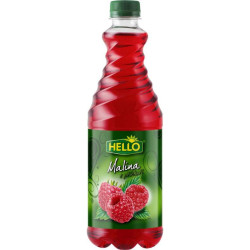 Hello nápojový koncentrát 0,7l PET Malina (10)