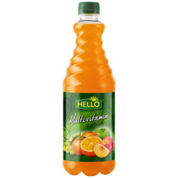 Hello nápojový koncentrát 0,7l PET Multivitamín (10)