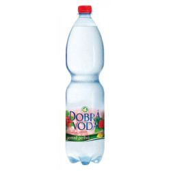 Dobrá voda 1,5l lesní jahoda jemně perlivá (6)