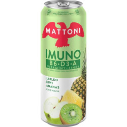 Mattoni 0,5l plech Imuno Jablko+Kiwi+Ananas (24)
