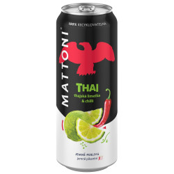Mattoni 0,5l plech Thai Lime (24)