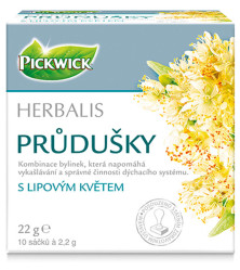 PICKWICK čaj 10 x 2,2g průdušky (12)