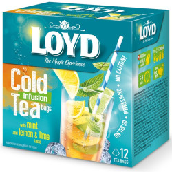 Loyd čaj Cold Brew Mint, Lemon and Lime 30g (10)