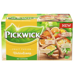 PICKWICK čaj 38g Variation Fruit Fusion (Mango, Orange, Ginger, Lemon) (12)