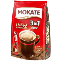 Mokate 3in1 10 x 17g Classic (červený) (10)
