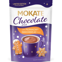 Mokate Chocolate drink 120g Gingerbread perník (10)
