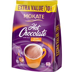Mokate horká čokoláda 180g Hot chocolate Salted Caramel (10)