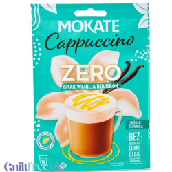 Mokate Cappuccino ZERO 20g Bourbon Vanilla (10)