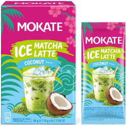 Mokate Ice Matcha Latte 84g (6x14g) Coconut