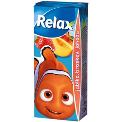 Relax 0,2L džus Jahoda-jablko-broskev (27)