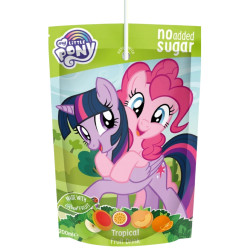 Dětské pitíčko Juicy My Little Pony Tropical 200ml (10)