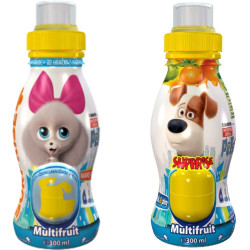 ESHOP - Surprise nápoj 300ml Multifruit Secret Pets (12)