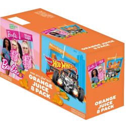 Barbie and Hot Wheels fruit drink 200ml Orange (8)