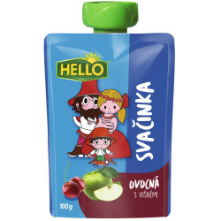 Hello Ovocná svačinka 100g Višeň (12)