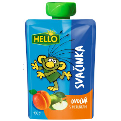 Hello Ovocná svačinka 100g Meruňka (12)