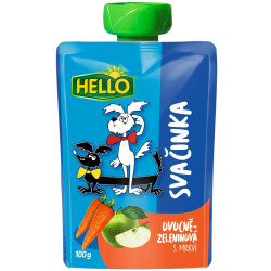Hello Ovocná svačinka 100g Mrkev (12)