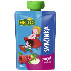 Hello Ovocná svačinka 100g Malina (12)