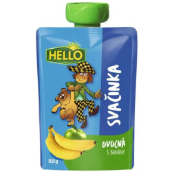 Hello Ovocná svačinka 100g Banán (12)