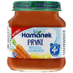 Hamánek přesnídávka 125g První mrkvička s bramborem (8)