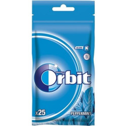 Orbit žvýkačky sáček 35g Peppermint (22)