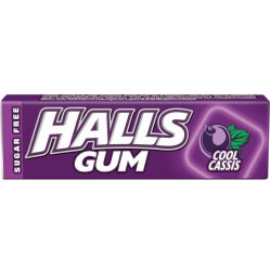 Halls Gum 14g žvýkačky Cool Cassis (15)