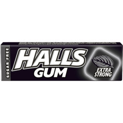 Halls Gum 14g žvýkačky Extra Strong (15)