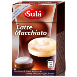 SULÁ Bonbóny bez cukru 44g Latte Macchiato (14)