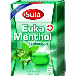 SULÁ Bonbóny bez cukru 44g Euka Mentol (14)