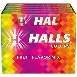 Halls 33,5g Fruit flavor mix Color (20)