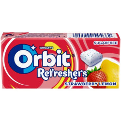 Orbit Refreshers 17,9g Strawberry Lemon (12) Trvan. 09/11/2025