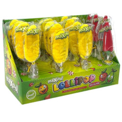 Maxcool Lízátko Lollipop corn a chilli 15g (24)