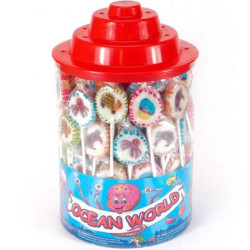 ESHOP - HORS roksové lízátko 10g v dóze Ocean World (150)