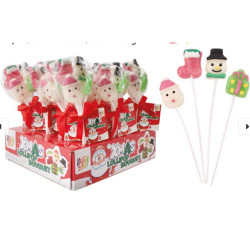 Sweet'n Fun Xmas Mallow Pop 35g lízátko (24)