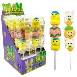 Jimmy Fox Easter Marshmallows 36g velikonoční pěnové lízátko (24)