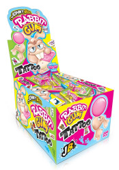 JohnyBee Rabbit Gum + tattoo 5g žvýkacky (200)