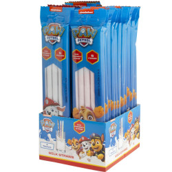 Sweet'n Fun Paw Patrol Milk Straws 30g (24)