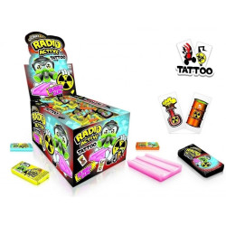 JohnyBee Radio Active Gum žvýkačky + tatoo 5g (200)