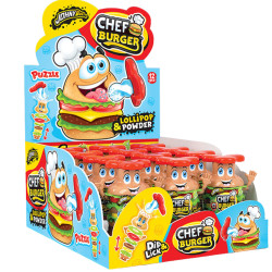 JohnyBee Chef Burger 20g lízátko s práškem (12)