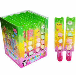 Marshmallow Lollipop Food 14g bonbony (40)