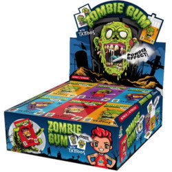 Bubble gum Zombie with Tattoos 35g (Keo cao su) (18)