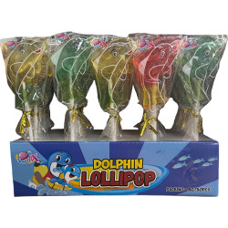 Sweetex Dolphin lollipop 15g lízátko delfín (30)