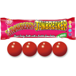 ZED Jawbreaker strawberry žvýkačky 33g (50)